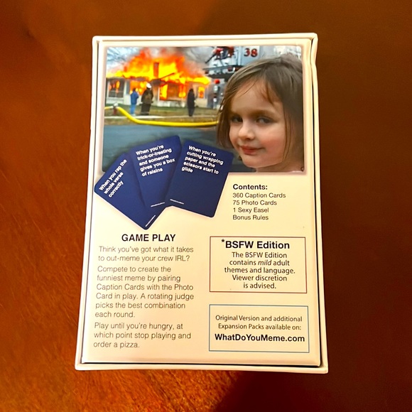 WHAT DO YOU MEME? NWOT. BSFY EDITION. Open Box - Picture 3 of 8